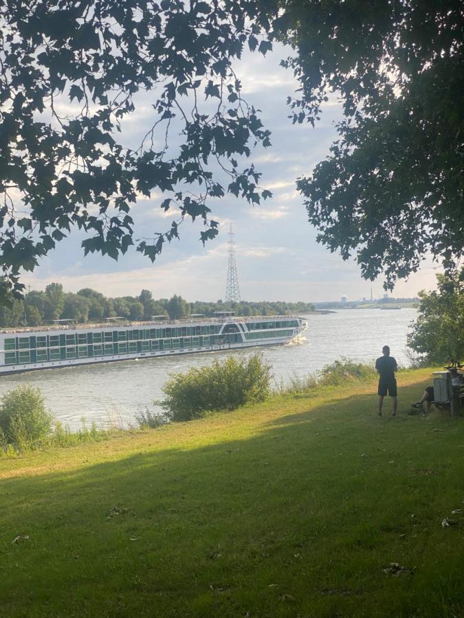 Ferienvilla Whirlpool Fasssauna Direkt Am Rhein Gotterswickerhamm Buitenkant foto
